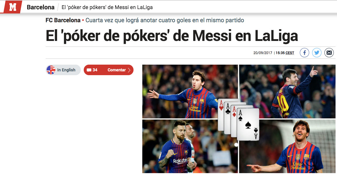 Poker Futebol Significado