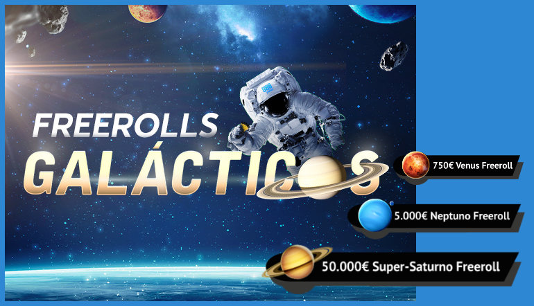 Llega La Promocion De Poker Freerolls Galacticos 8poker