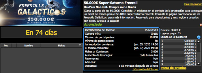 Freeroll 888poker